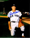 AUTOGRAPHED  photo LINDY MCDANIEL New York Yankees