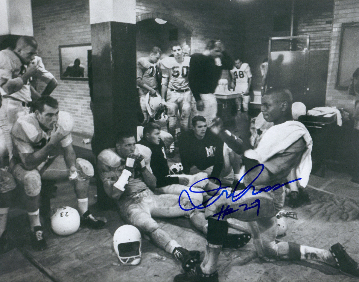 Autographed IRV CROSS 8x10 Northwestern Photo