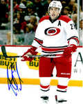 AUTOGRAPHED JUSTIN FAULK 8X10 CAROLINA HURRICANES Photo