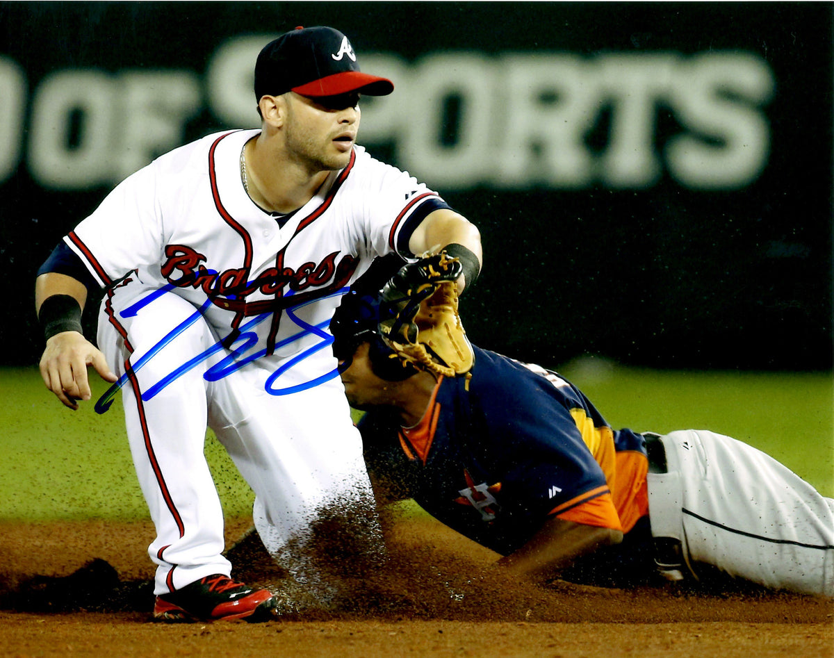AUTOGRAPHED TOMMY LA STELLA 8X10 Atlanta Braves photo