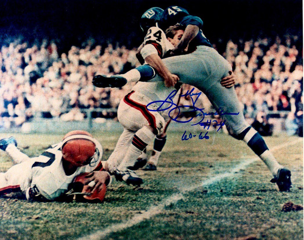 Autographed BOBBY FRANKLIN  8X10 Cleveland Browns Photo