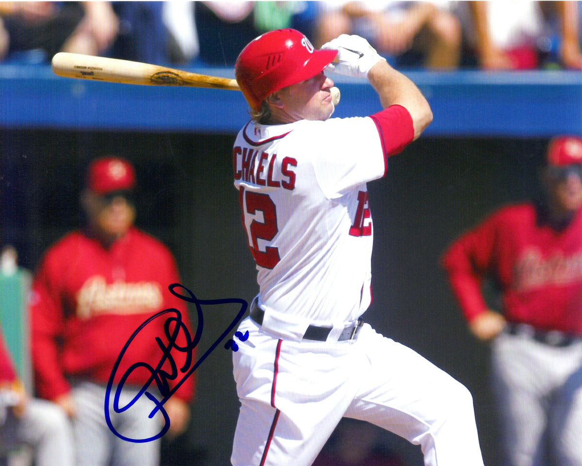 Autographed JASON MICHAELS  8X10 Washington Nationals Photo