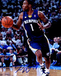 Autographed  TONY WROTEN 8X10 Memphis Grizzlies Photo
