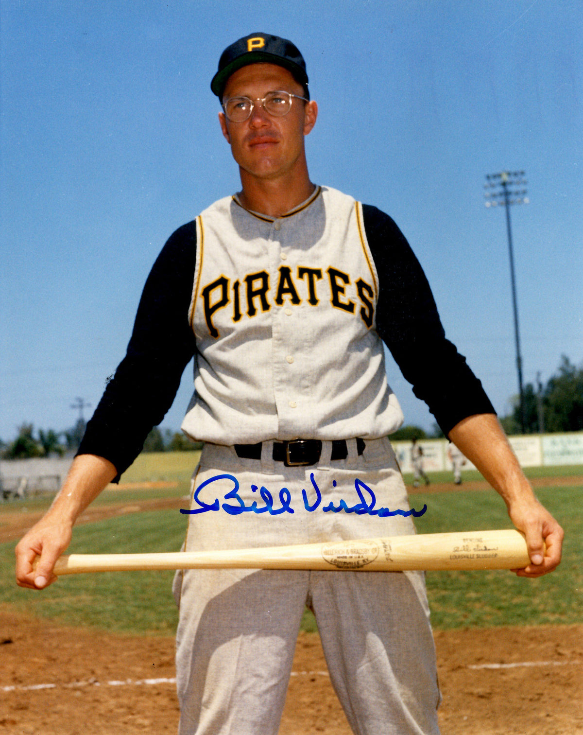 AUTOGRAPHED 8x10 BILL VIRDON Pittsburgh Pirates photo