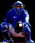 AUTOGRAPHED  DIONNER NAVARRO 8x10 Los Angeles Dodgers photo