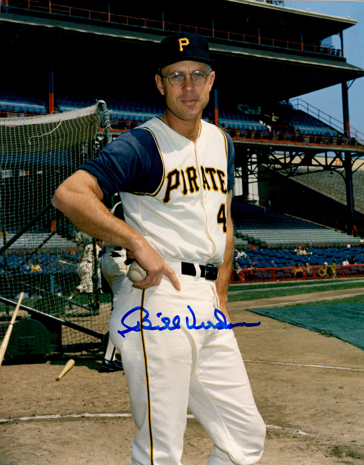 AUTOGRAPHED  BILL VIRDON 8X10  Pittsburgh Pirates