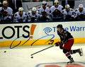 Autographed RYAN JOHANSEN 8X10  Blue Jackets Photo