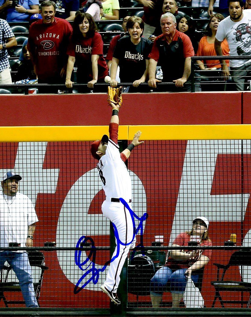 Autographed GERARDO PARRA 8X10 Arizona Diamondbacks Photo