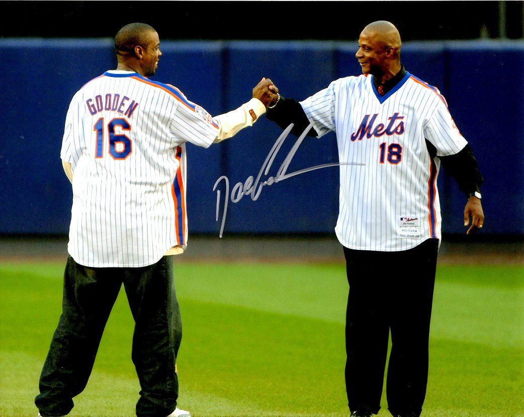 AUTOGRAPHED DOC GOODEN New York Mets photo