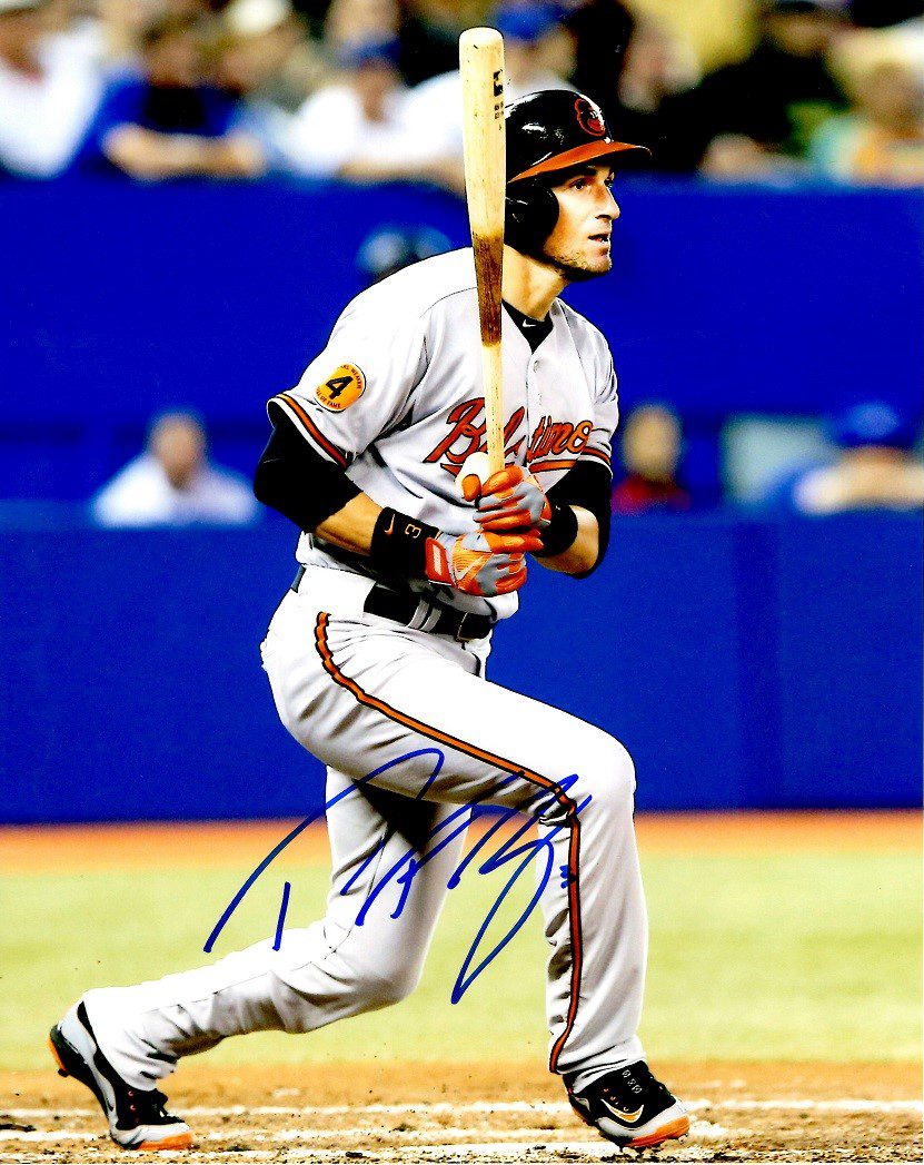 AUTOGRAPHED Ryan Flaherty 8X10 Baltimore Orioles Photo