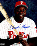 AUTOGRAPHED CHARLIE HAYES  8X10 Philadelphia Phillies Photo