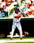 AUTOGRAPHED WAYNE KIRBY 8X10 Cleveland Indians Photo