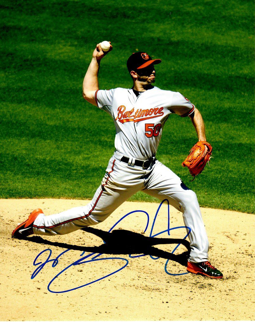 AUTOGRAPHED MIGUEL GONZALEZ 8X10 Baltimore Orioles Photo