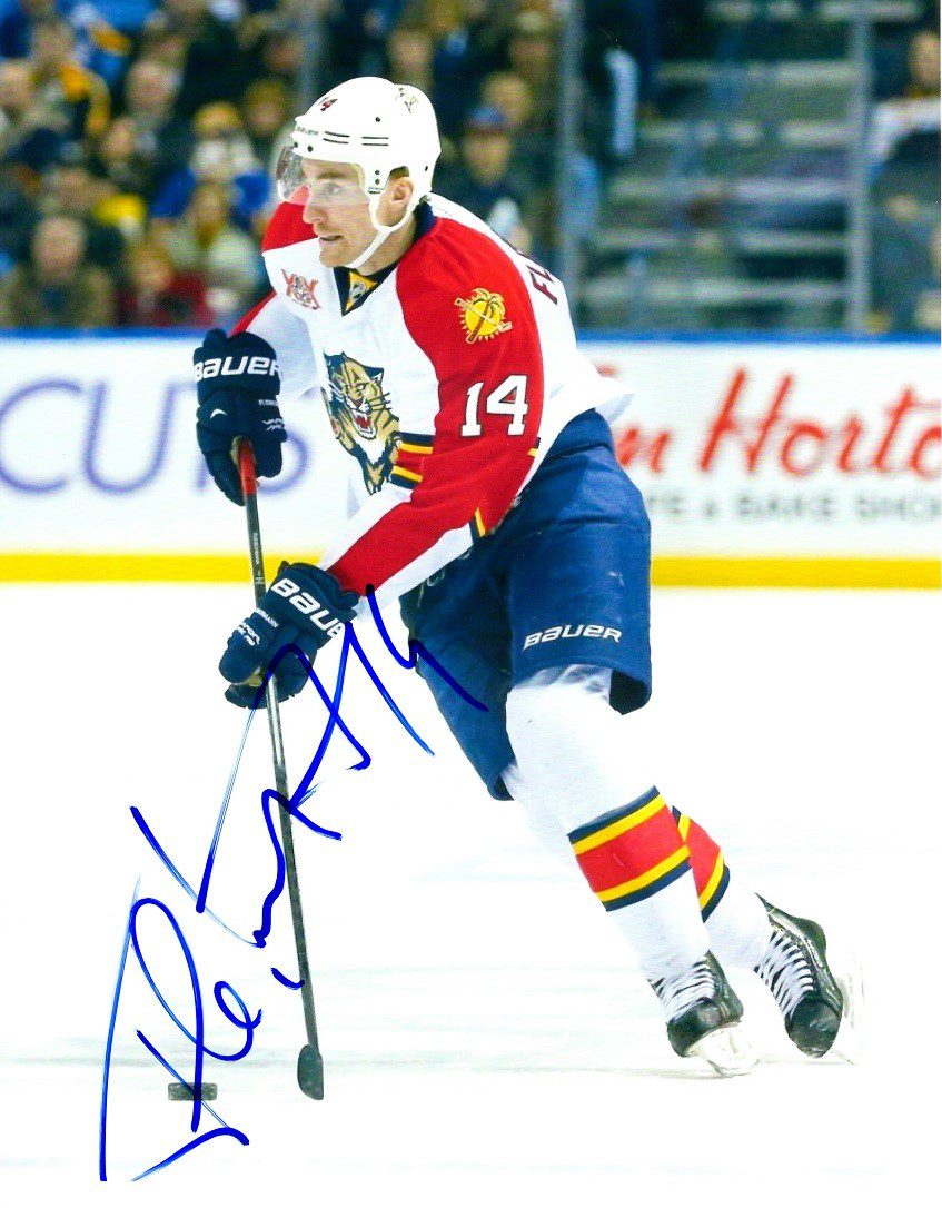 Autographed TOMAS FLEISCHMANN 8X10 Florida Panthers Photo