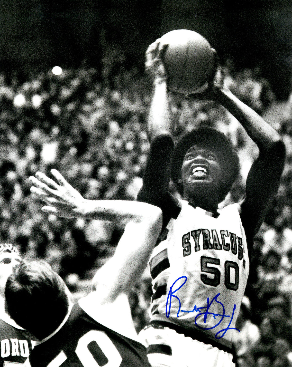 Autographed  ROOSEVELT BOUIE Syracuse Orangemen 8x10 Photo