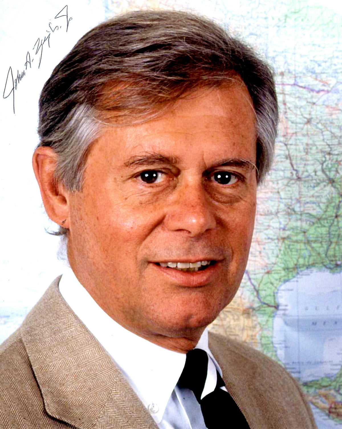 Autographed JOHN ZIEGLER 8x10 Photo