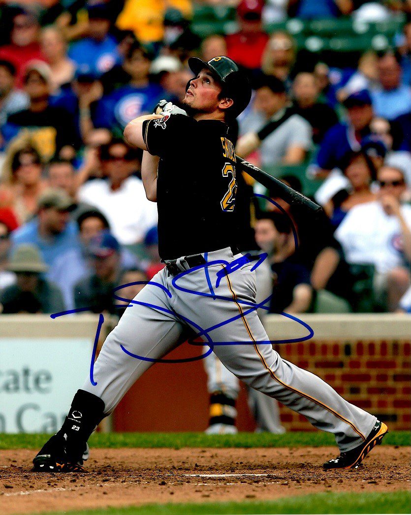 Autographed TRAVIS SNIDER 8X10 Pittsburgh Pirates Photo