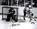 Autographed  REJEAN LEMELIN 8X10 Calgary Flames Photo