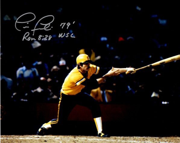 Autographed TIM FOLI 8X10 Pittsburgh Pirates Photo