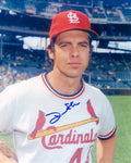 AUTOGRAPHED DON SHAW 8X10 St. Louis Cardinals photo