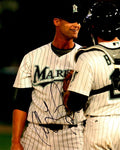 AUTOGRAPHED CHRIS LEROUX 8X10 photo Florida Marlins
