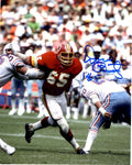 Autographed DAVE BUTZ  8X10 photo Washington Redskins