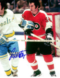 Autographed JOE WATSON photo - Philadelphia Flyers