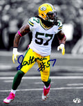 Autographed JAMARI LATTIMORE 8X10 Green Bay Packers Photo