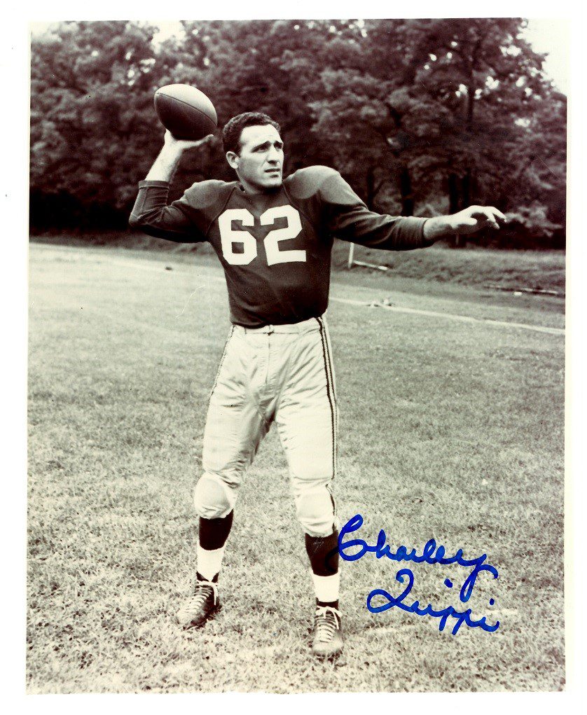 Autographed CHARLEY TRIPPI 8X10 Chicago Cardinals Photo