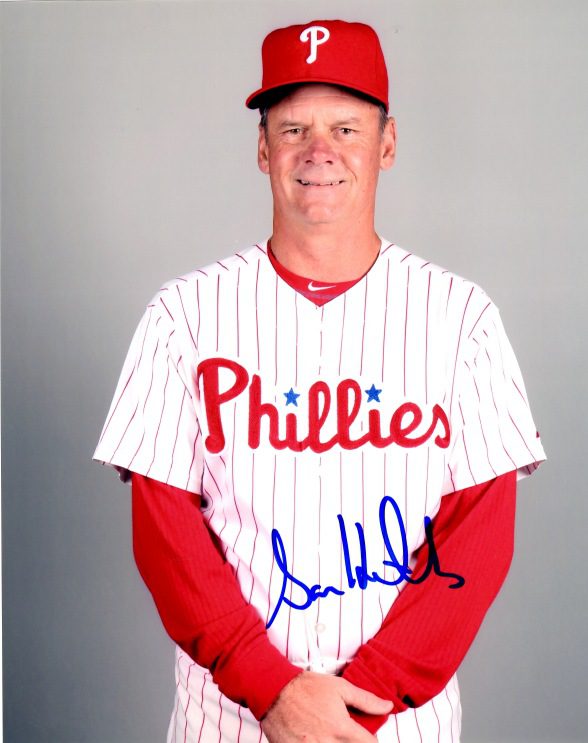 AUTOGRAPHED GORMAN HEIMUELLER 8X10 Philadelphia Phillies Photo