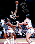 Autographed ARTIS GILMORE 8X10 SAN ANTONIO SPURS photo