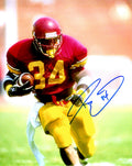 Autographed RICKY ERVINS  USC Trojans 8X10 Photo