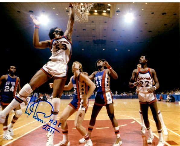 Autographed ARTIS GILMORE 8X10 KENTCUKY COLONELS photo