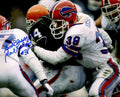Autographed MARK KELSO 8X10 Buffalo Bills Photo