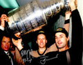 Autographed PAUL COFFEY &amp; TOM BARRASSO  8x10 Pittsburgh Penguins Photo