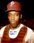 AUTOGRAPHED CHOO CHOO COLEMAN 8X10 Philadelphia Phillies Photo
