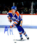 Autographed  PAUL COFFEY 8X10 Edmonton Oilers Photo