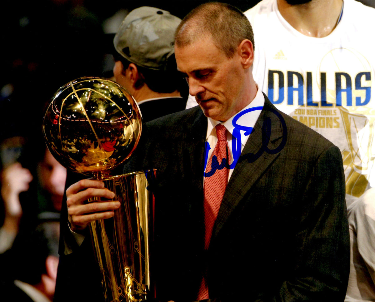 Autographed Rick Carlisle Dallas Mavericks 8x10 Photo