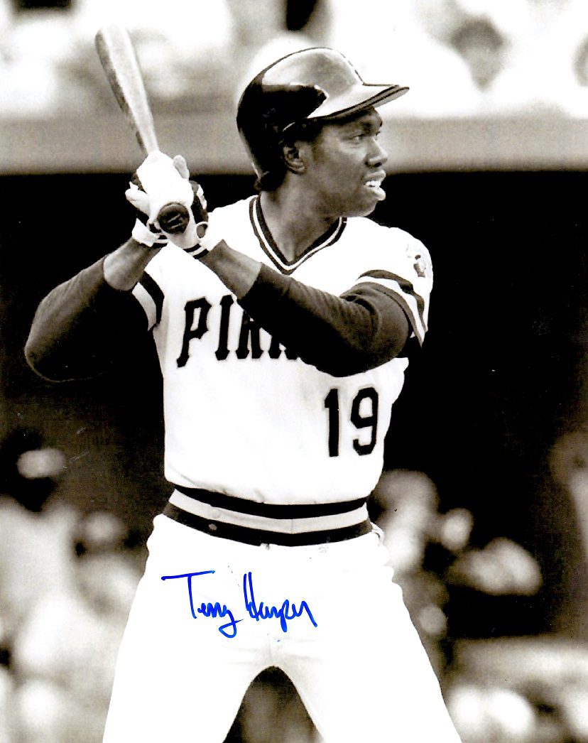 Autographed TERRY HARPER 8X10 Pittsburgh Pirates Photo