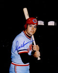 AUTOGRAPHED DEL UNSER 8X10 Cleveland Indians Photo