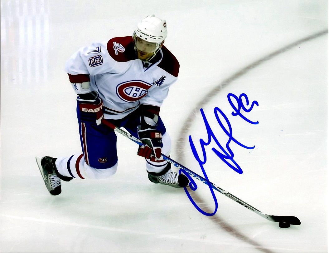 Autographed ANDREI MARKOV 8X10 Montreal Canadiens Photo