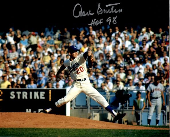 Autographed DON SUTTON 8X10 photo LOS ANGELES DODGERS