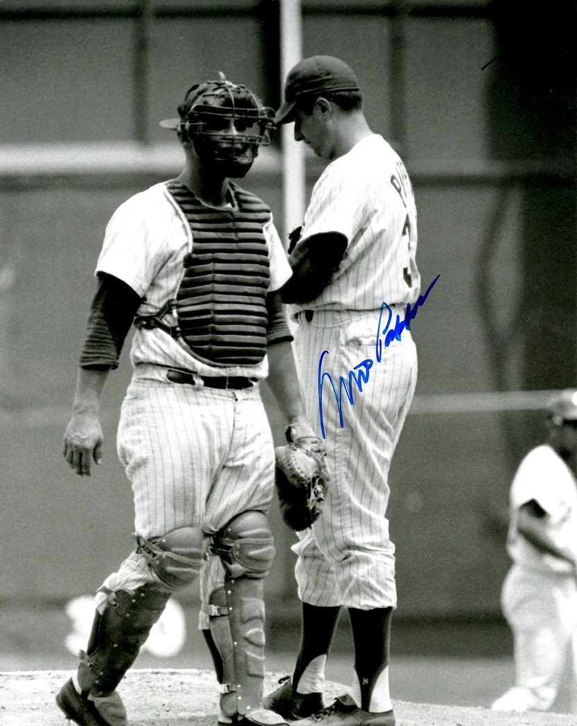 AUTOGRAPHED MILT PAPPAS  8X10 photo  Cincinnati Reds