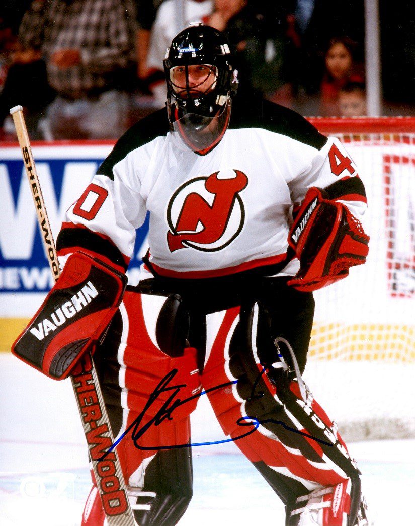 Autographed SCOTT CLEMMENSEN 8X10 New Jersey Devils Photo