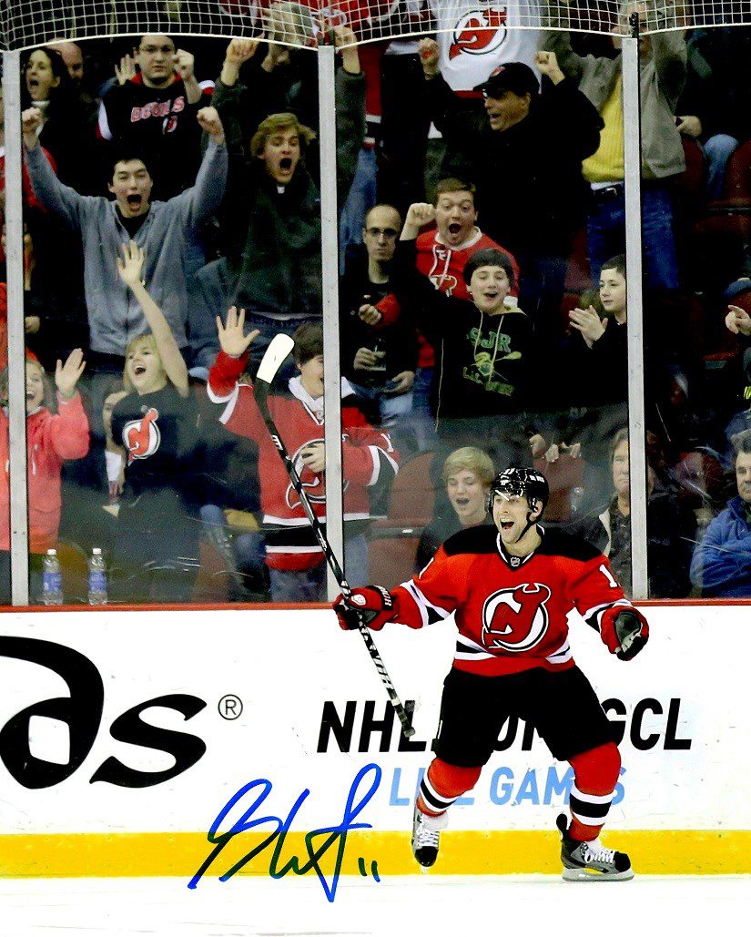 Autographed STEPHEN GIONTA 8X10 New Jersey Devils Photo