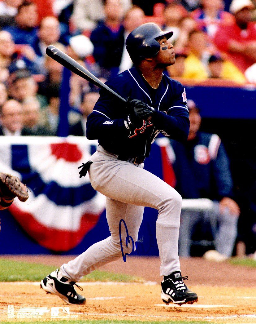 AUTOGRAPHED AL MARTIN 8X10 San Diego Padres photo
