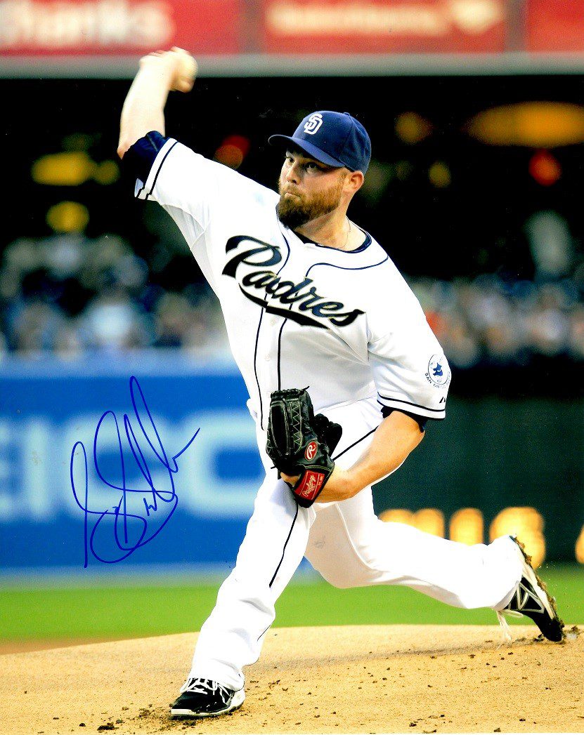 AUTOGRAPHED SEAN O'SULLIVAN 8X10 San Diego Padres photo