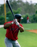 AUTOGRAPHED JAY PAYTON 8X10  Boston Red Sox photo