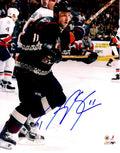 Autographed DAYMOND LANGKOW Phoenix Coyotes Photo