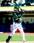 AUTOGRAPHED JAMILE WEEKS 8X10 OAKLAND A's Photo